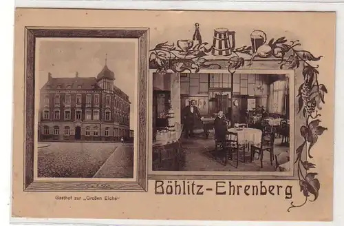 02844 Ak Böhlitz Ehrenberg Gasthof zu Großen Chêne