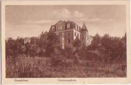 02827 Ak Grasleben bei Hemstedt Genesungsheim 1925