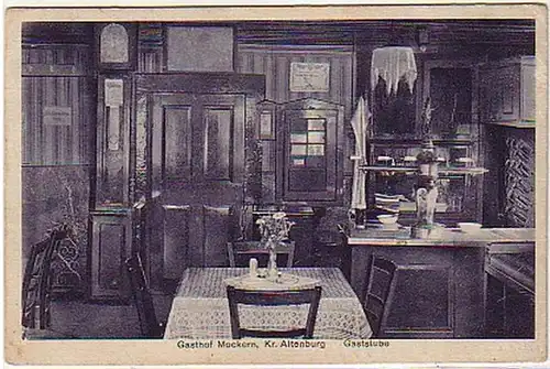 02824 Ak Gasthaus Mockern bei Altenburg 1933