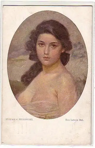 02805 Ak Erotic St.V. Bukowski "De la vie Mai" 1918
