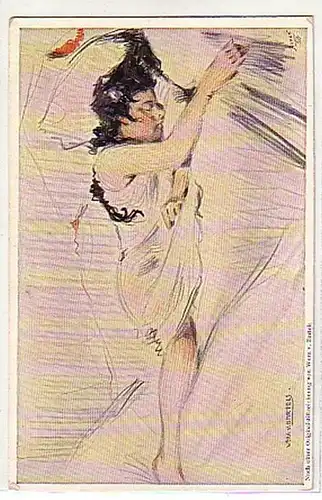 02802 Ak Erotik Zeichnung von Wera v. Bartels um 1930