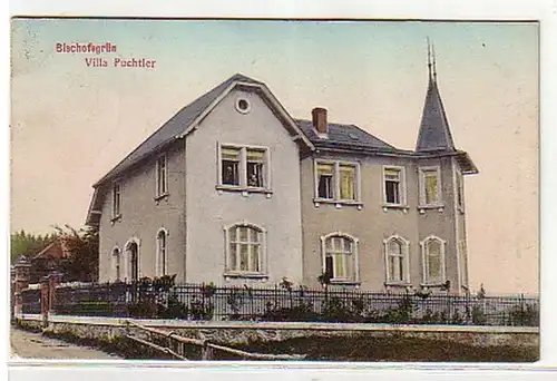 02752 Ak Vert évêque Villa Puchtler 1930