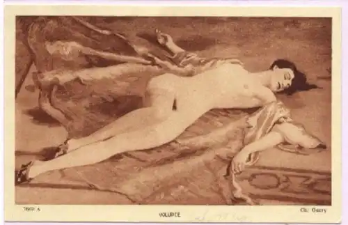 02726 Ak Erotic France acte en cours vers 1920