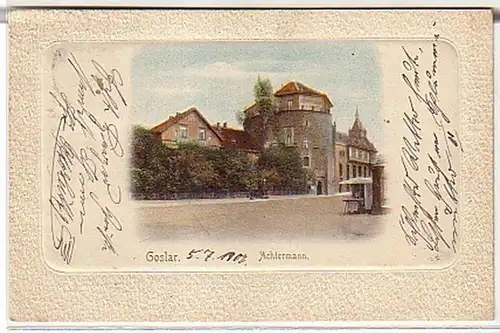 02686 Ak Goslar Achtermann 1902