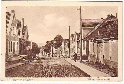 02682 Ak Bergen auf Rügen Obere Dammstraße um 1930