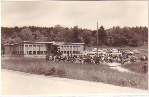 02639 Ak Gaststätte Pöhler Talsperre bei Plauen 1968