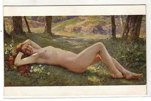 02636 Ak Erotik A.-J. Chantron "Windenblüte" um 1920