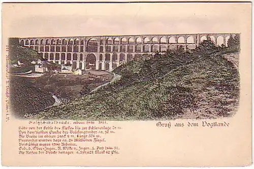 02633 Près de Ak Gruss, du Vogtland vers 1900