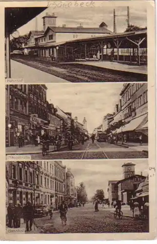 02591 Mehrbild Ak Schönebeck Bahnhof usw. 1944