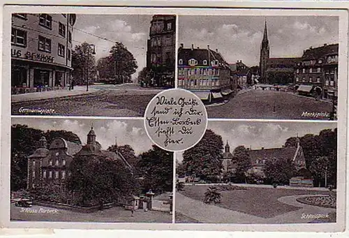 02554 Poste de terrain Ak Essen Borbeck 1941