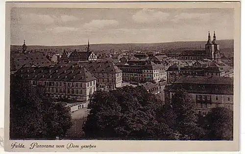 02548 Ak Fulda Panorama du Dôme de 1944