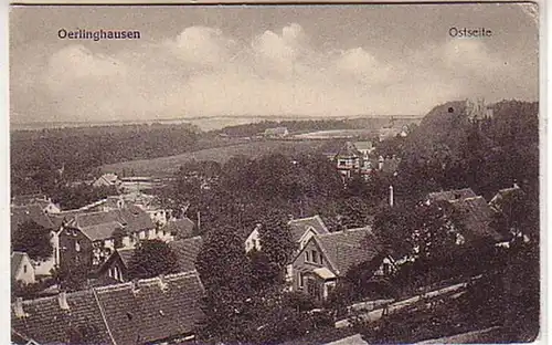 02536 Poste de terrain Ak Oerlinghausen Page orientale 1918