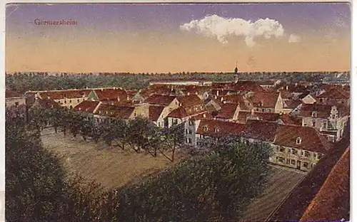 02536 Ak Germersheim Totalansicht 1915