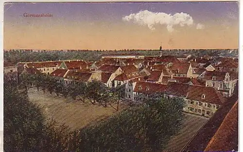 02536 Ak Germersheim Vue totale 1915