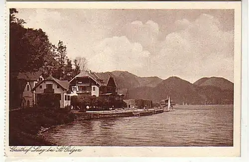 02523 Ak Gasthof Lueg à St. Gilgen vers 1930