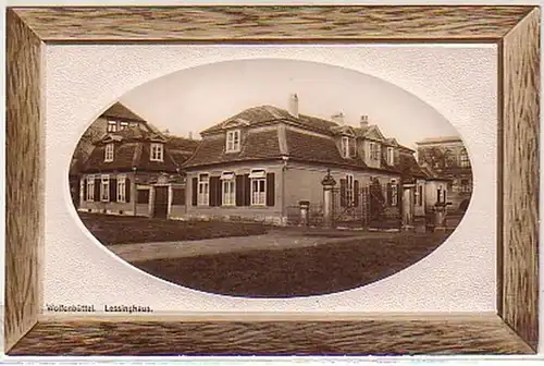 02511 Ak Wolfenbüttel Lessinghaus vers 1920