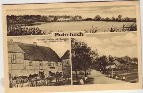 02479 Multi-image Ak Rohrbach Gasthof etc.1929