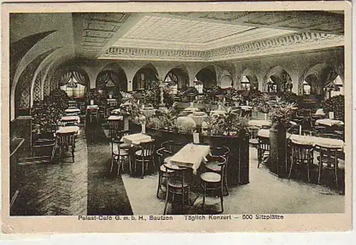 02467 Ak Palace Cafe GmbH Bautzen 1927