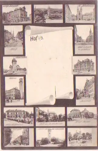02464 Mehrbild Ak Hof in Bayern um 1910