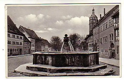 02416 Ak Sangerhausen Marktplatz 1936