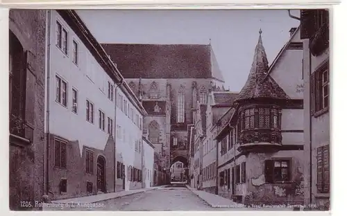 02402 Ak Rothenburg ob der Tauber Klinggasse vers 1910