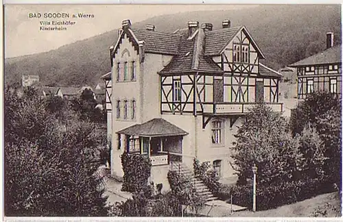 02380 Ak Bad Souden a. Werra Villa Eichöferener vers 1930