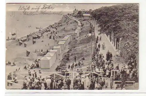 02379 Ak Wyk auf Föhr Strandleben 1912