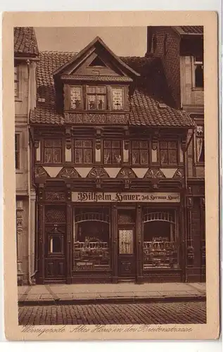 02375 Ak Wernigerode altes Haus in der Breitenstraße