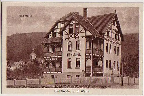 02295 Ak Bad Souden a. Werra Villa Marie vers 1930