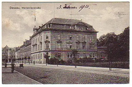 02265 Ak Dessau Mariannenstrasse 1915