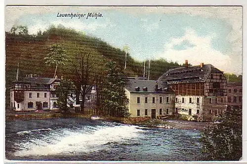 02244 Ak Lauenhainer Mühle um 1910