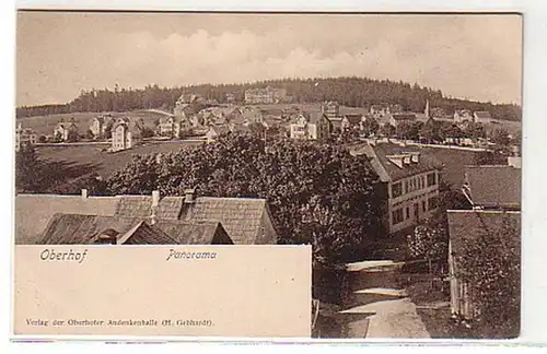 02218 Ak Oberhof Panorama vers 1900