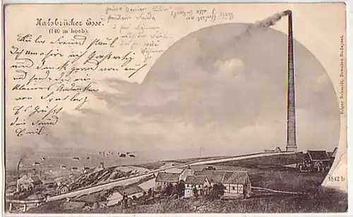 02201 Ak pont cou Esse 140 mètres de haut 1899