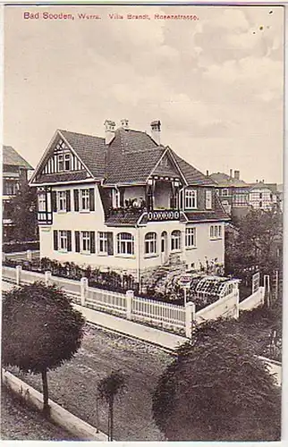 02192 Ak Bad Sooden a. Werra Villa Brandt Rosenstrasse