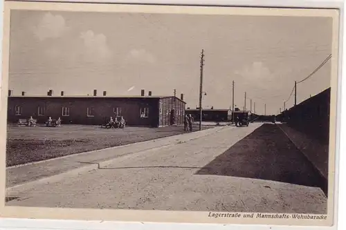 02190 Ak Lager Neuwiese Kommandantur Lagerstrasse um 1935