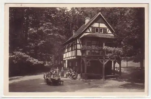 02189 Ak Ferienheim "Siebshaus" bei Hummelshain 1926