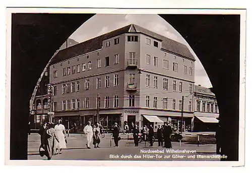 02156 Ak Wilhelmshaven Bismarckstrasse 1941