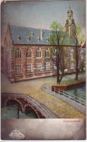 02136 Ak Leiden Niederlande Universität um 1900