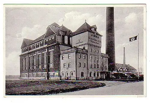 02076 Ak Bâtiment de l'école de sport automobile Regensburg 1938