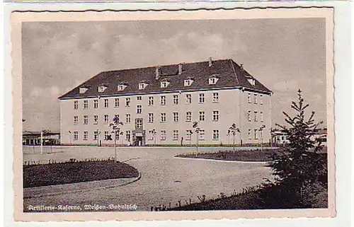 02063 Ak Meißen Bohnitzsch Artillerie Kaserne um 1940