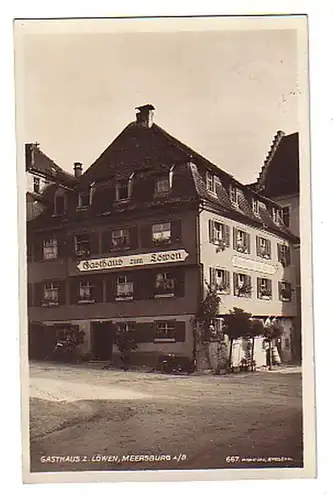 02061 Ak Meersburg Gasthaus zum Löwen 1928