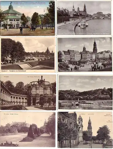 02051/8 Ak Dresden Loschwitz, etc. vers 1920
