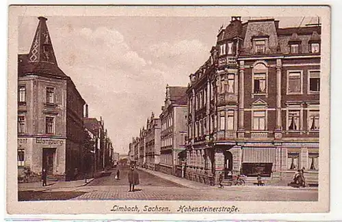 01263 AkLimbach Sachsen Hohensteinerstraße um 1930