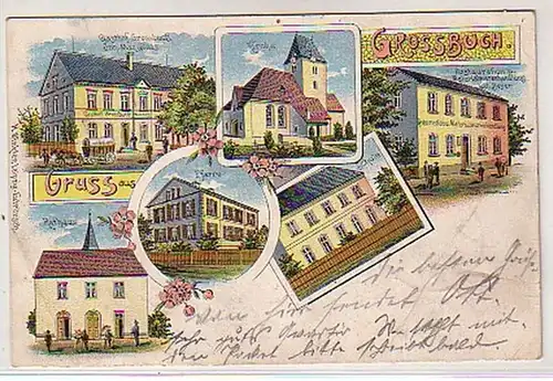 01213 Ak Lithographie Gruss aus Grossbuch 1903