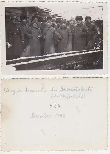01177 Foto Borowinka bei Nowosokolniki Russland 1942