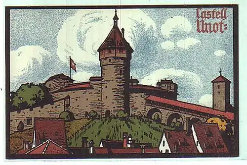01060 Ak Schweiz Castell UNOT Schaffhausen um 1910