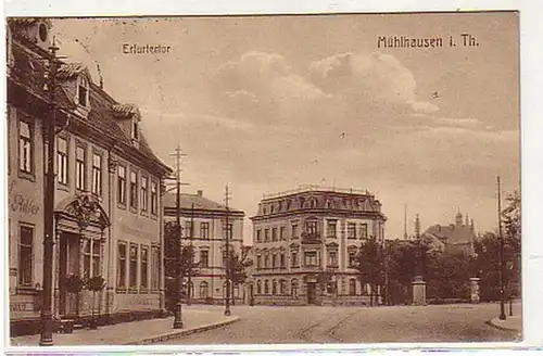 01049 Ak Mühlhausen i. Th. Erfurtertor 1920
