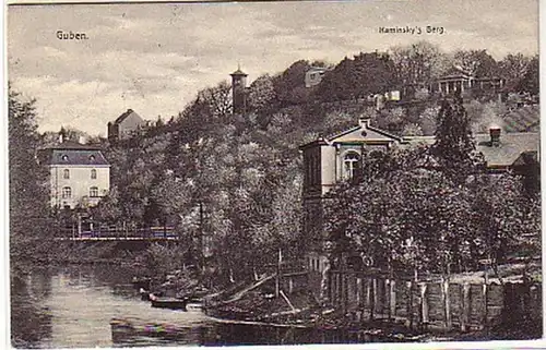 01045 Ak Guben Kaminsky`s Berg 1909