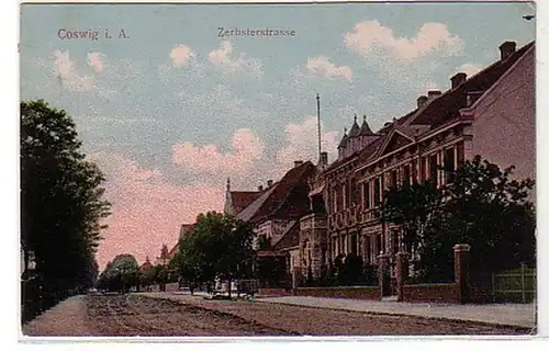 01018 Ak Coswig i. A. Zerbsterstraße 1907