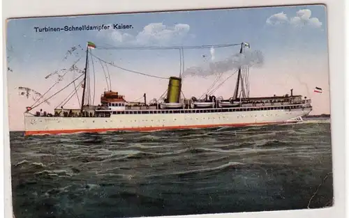 00978 Ak Turbinen Schnelldampfer Kaiser 1927